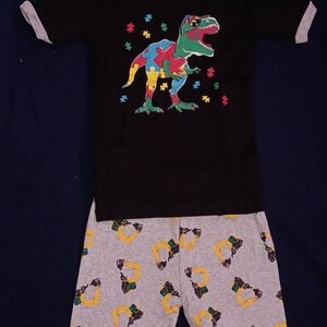 BOYS PAJAMA SHORT SET SIZE 8!!